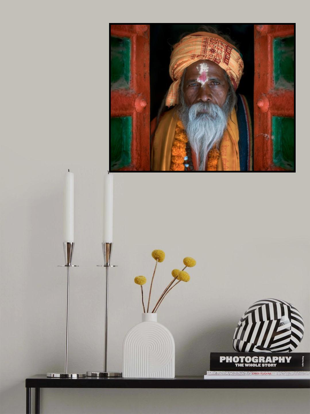 Sadhu Baba Poster och Canvastavla