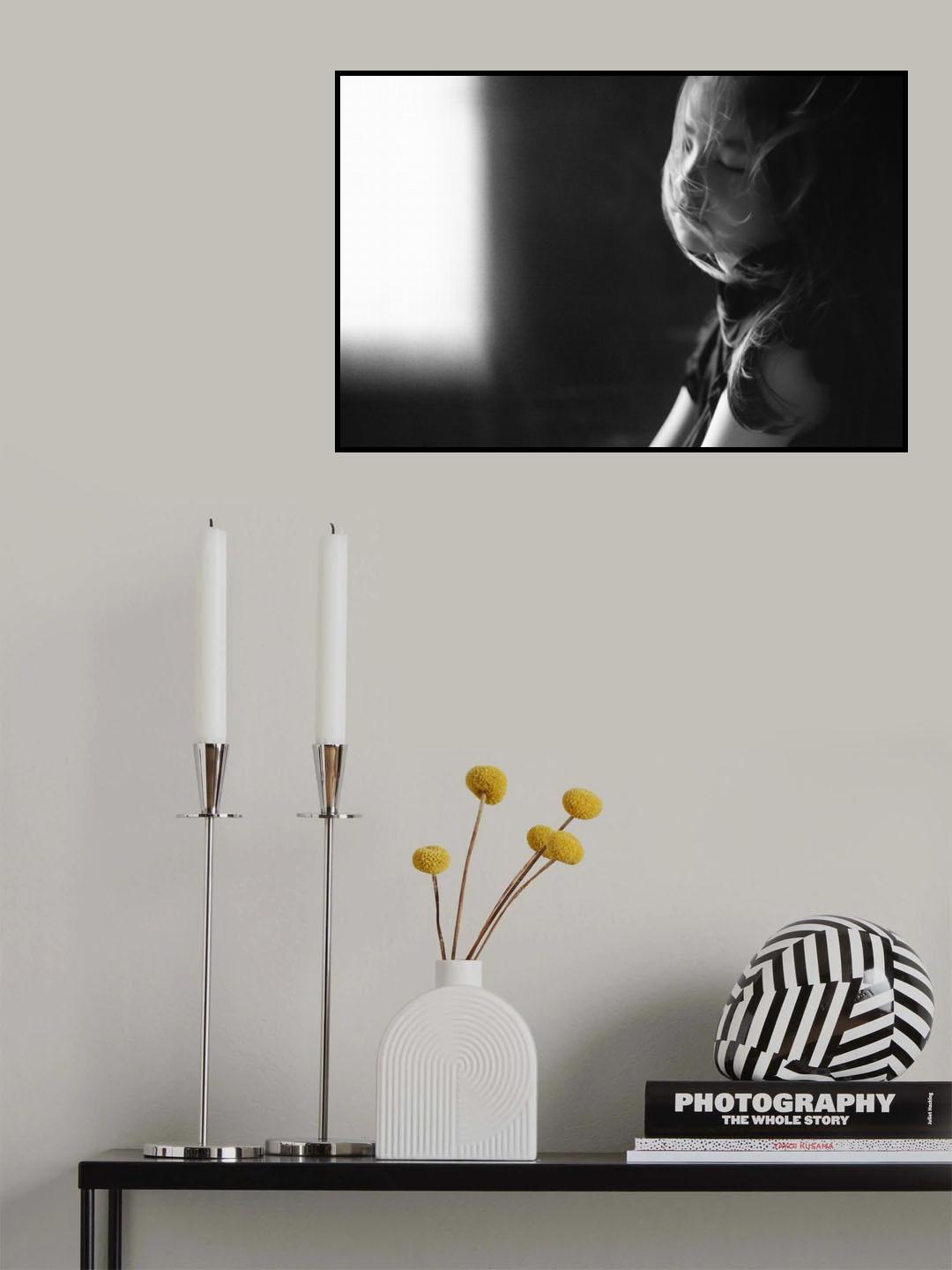 melodi di dalam jiwa Poster och Canvastavla