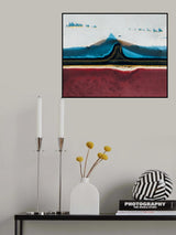 Salt pondscape Poster och Canvastavla