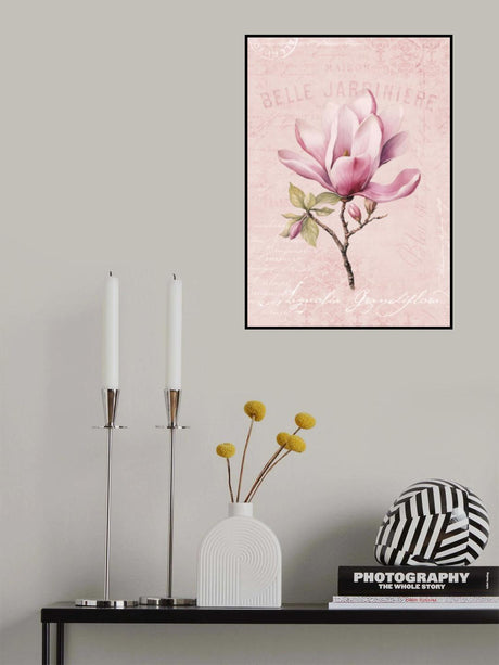 Magnolia Pink No1 Poster och Canvastavla