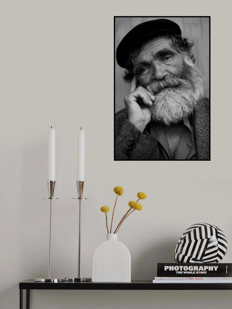 portrait of an old man Poster och Canvastavla