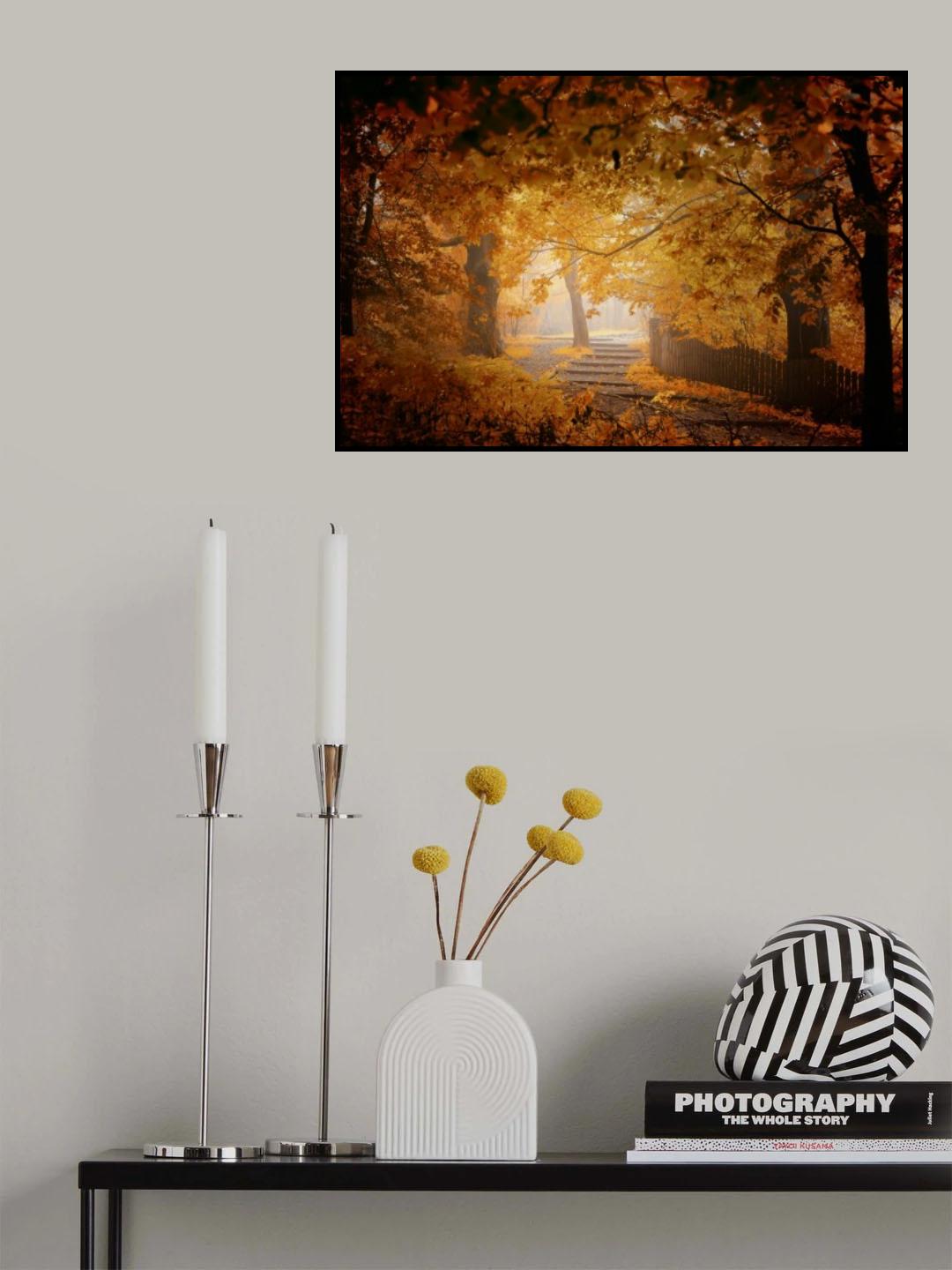 Turn to Fall Poster och Canvastavla