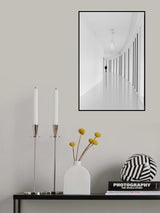 Black strips Poster och Canvastavla