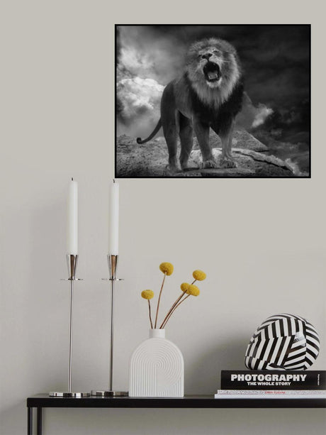 Lion's Roar Poster och Canvastavla