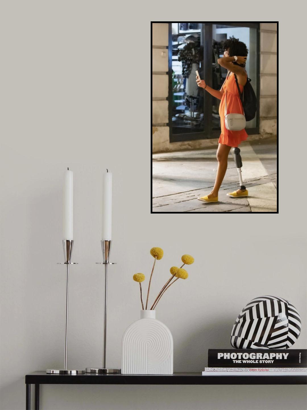 Confidence and pride against all odds. Poster och Canvastavla