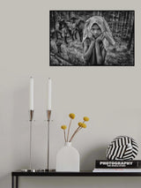 Little Shy Girl Poster och Canvastavla