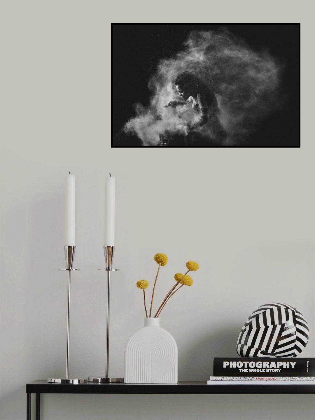 POWdER drum Poster och Canvastavla