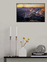 Pharaoh Peak's Golden Awakening Poster och Canvastavla
