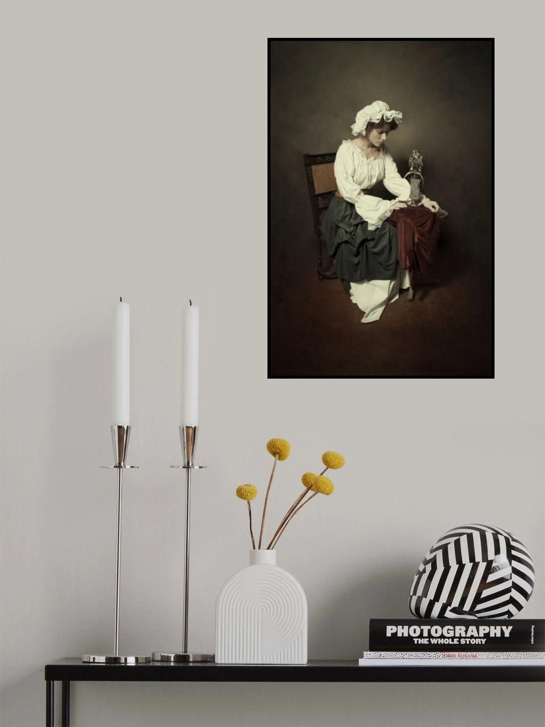 Working lady Poster och Canvastavla