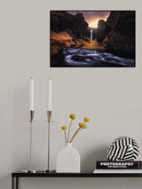 Hidden Falls Poster och Canvastavla