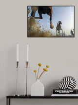 Horse Action Poster och Canvastavla