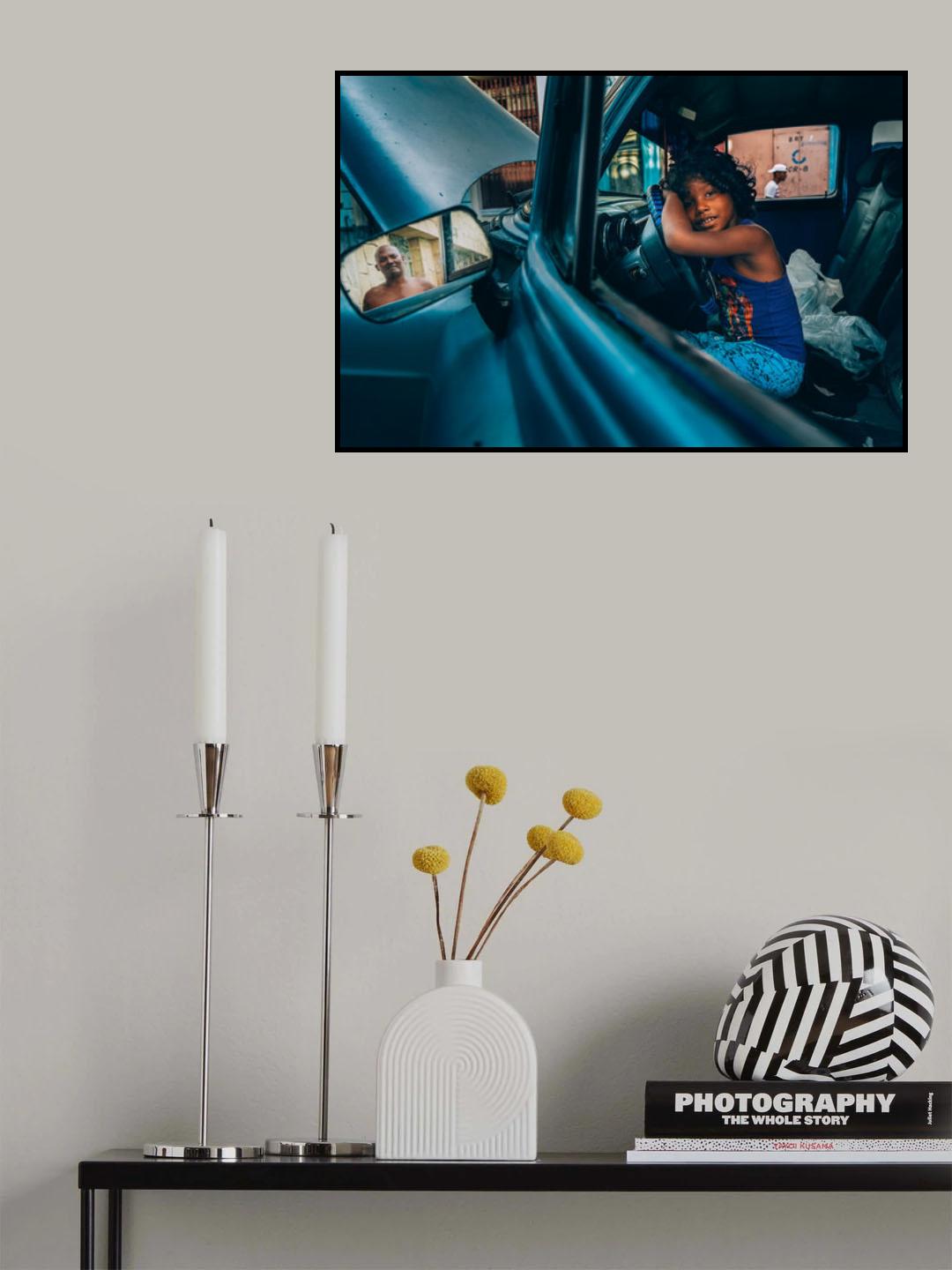 Frame in Cuba Poster och Canvastavla