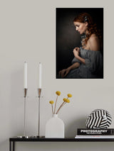 Portrait of a Girl Poster och Canvastavla