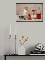 Snoozy with fruit Poster och Canvastavla