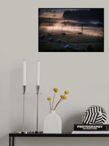 Foggy way Poster och Canvastavla