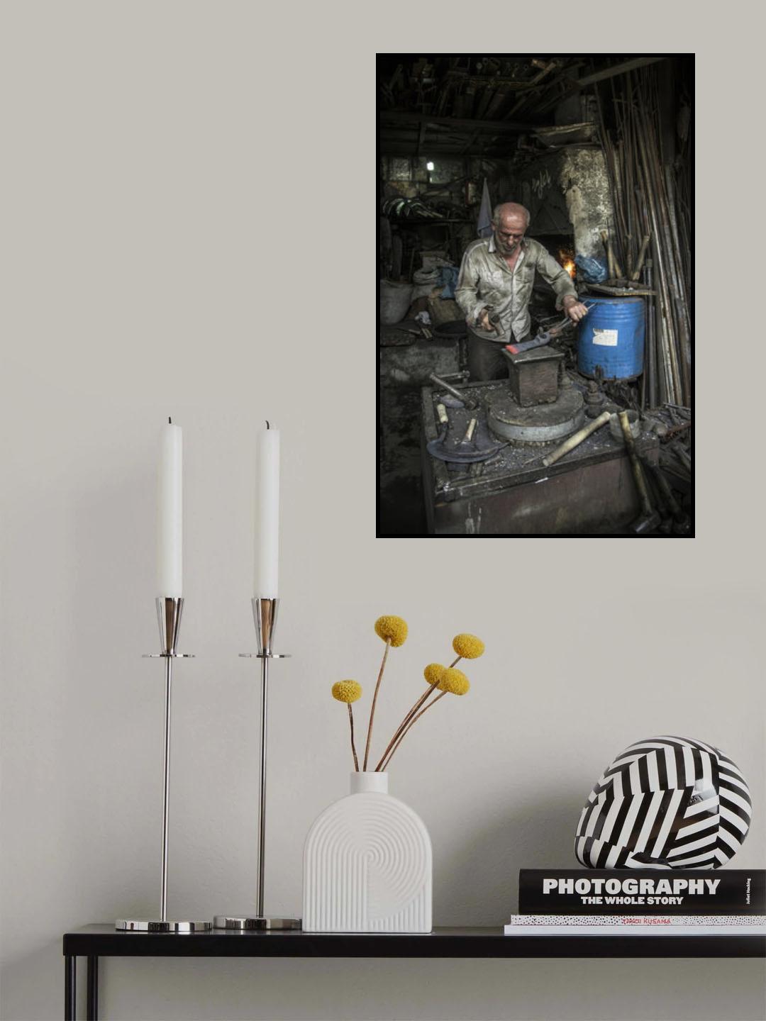 Blacksmith Poster och Canvastavla