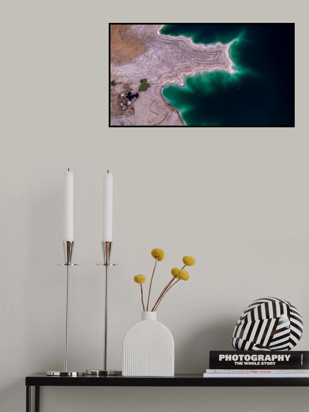 Dead Sea Bay Poster och Canvastavla