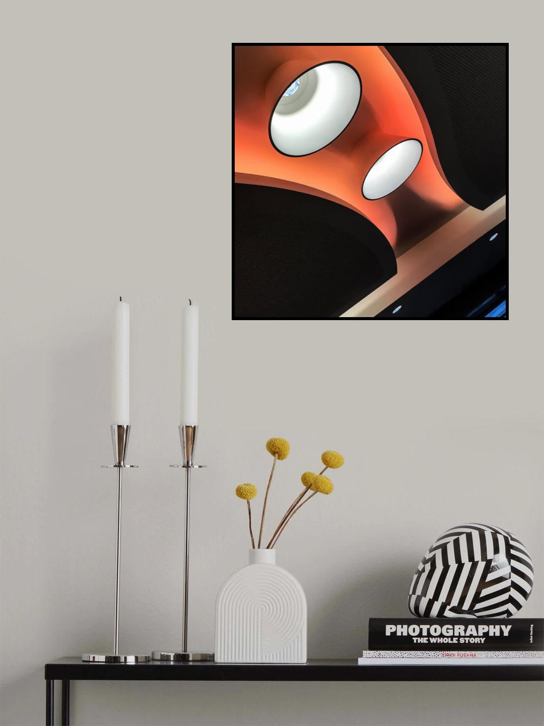 leave the lights on Poster och Canvastavla