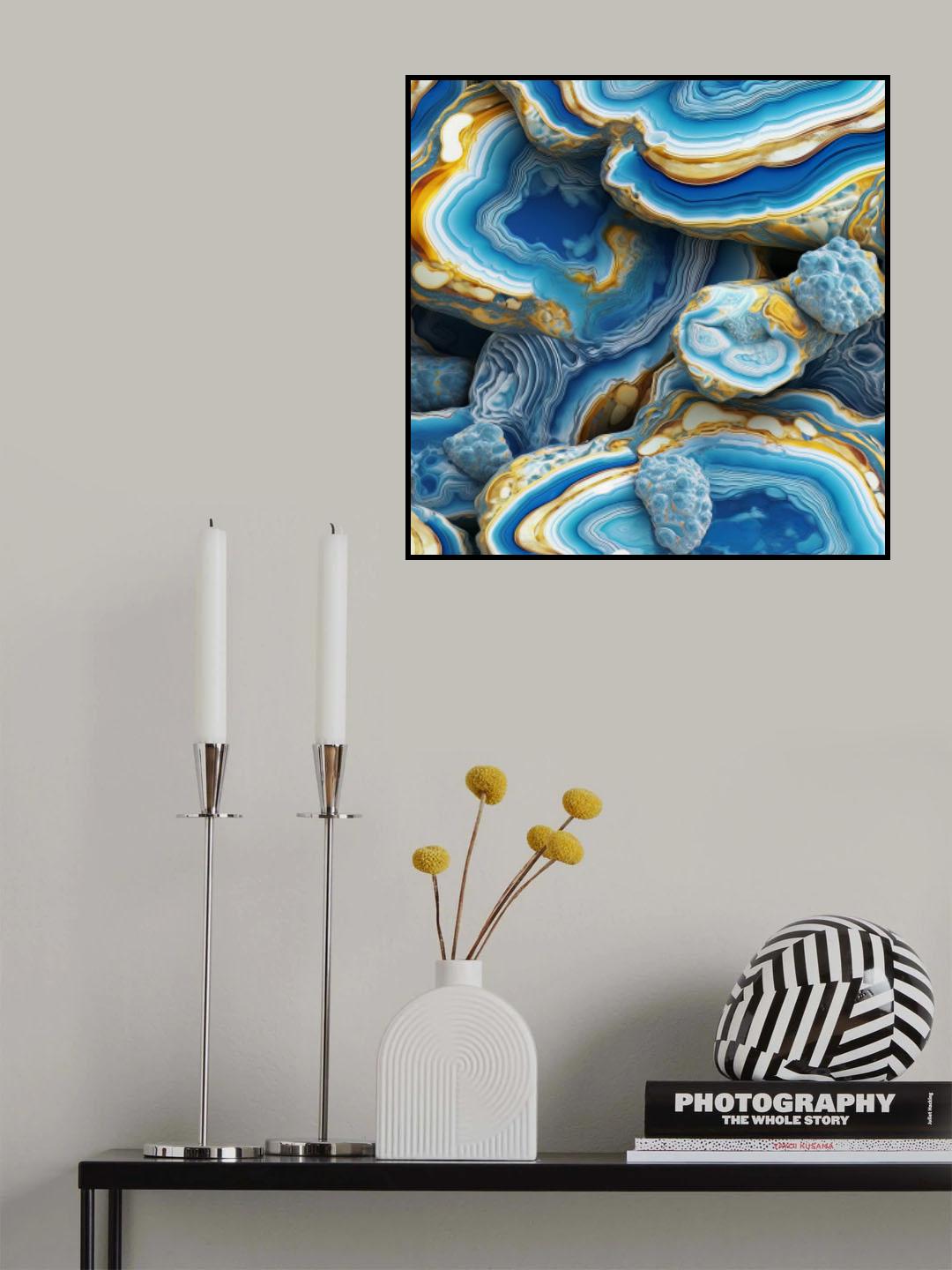 Agate 22 Poster och Canvastavla