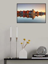 Colourful village Poster och Canvastavla