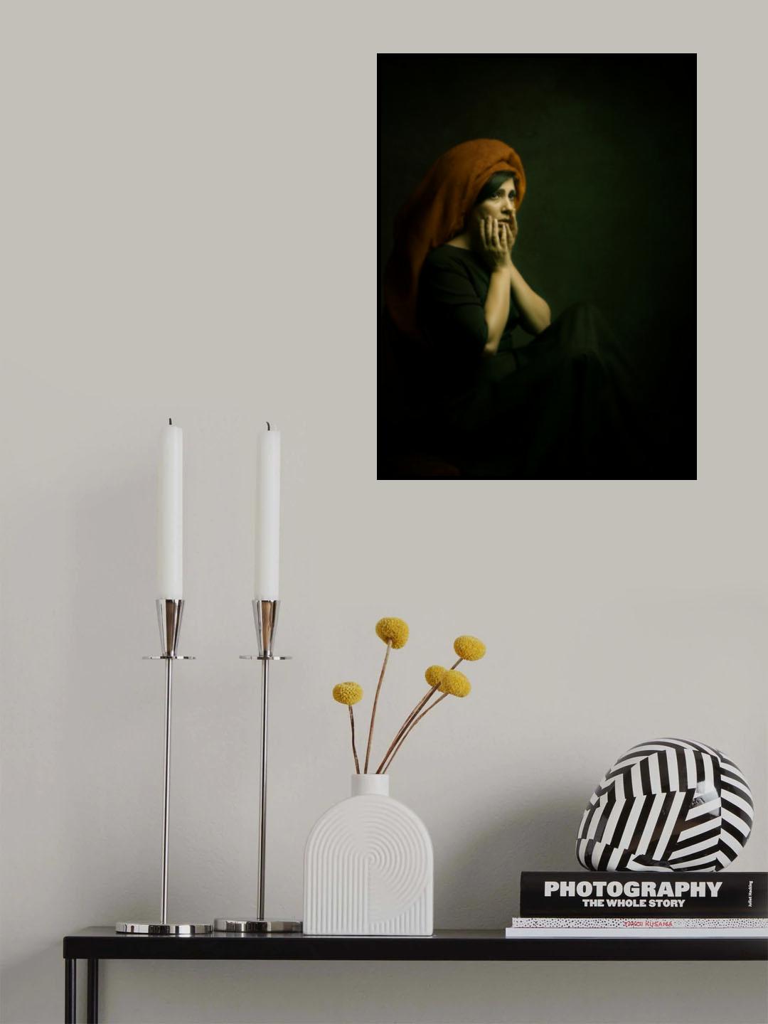 Persian girl Poster och Canvastavla