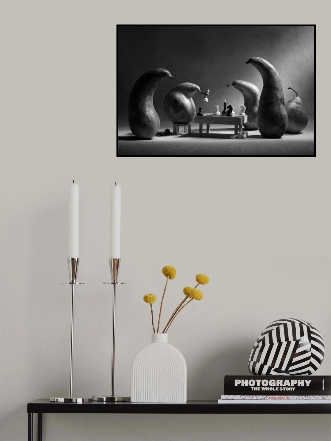 Chess players Poster och Canvastavla