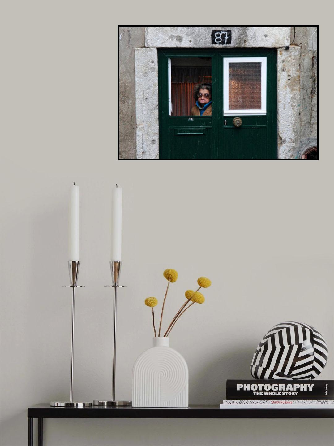 The number of loneliness Poster och Canvastavla