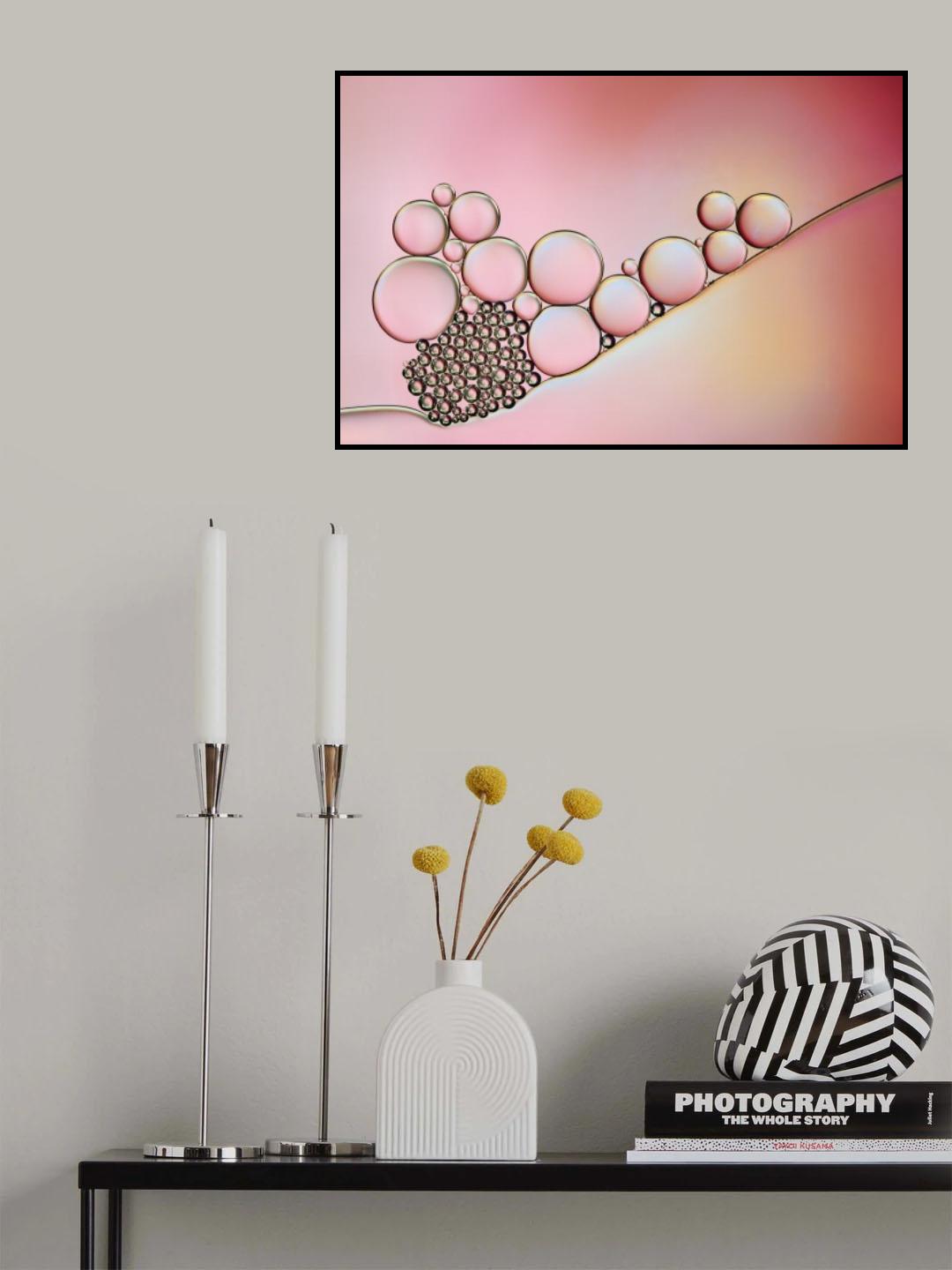Pearlescent pastel Poster och Canvastavla