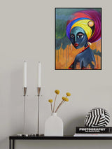Queen 2 (Gele Series) Poster och Canvastavla