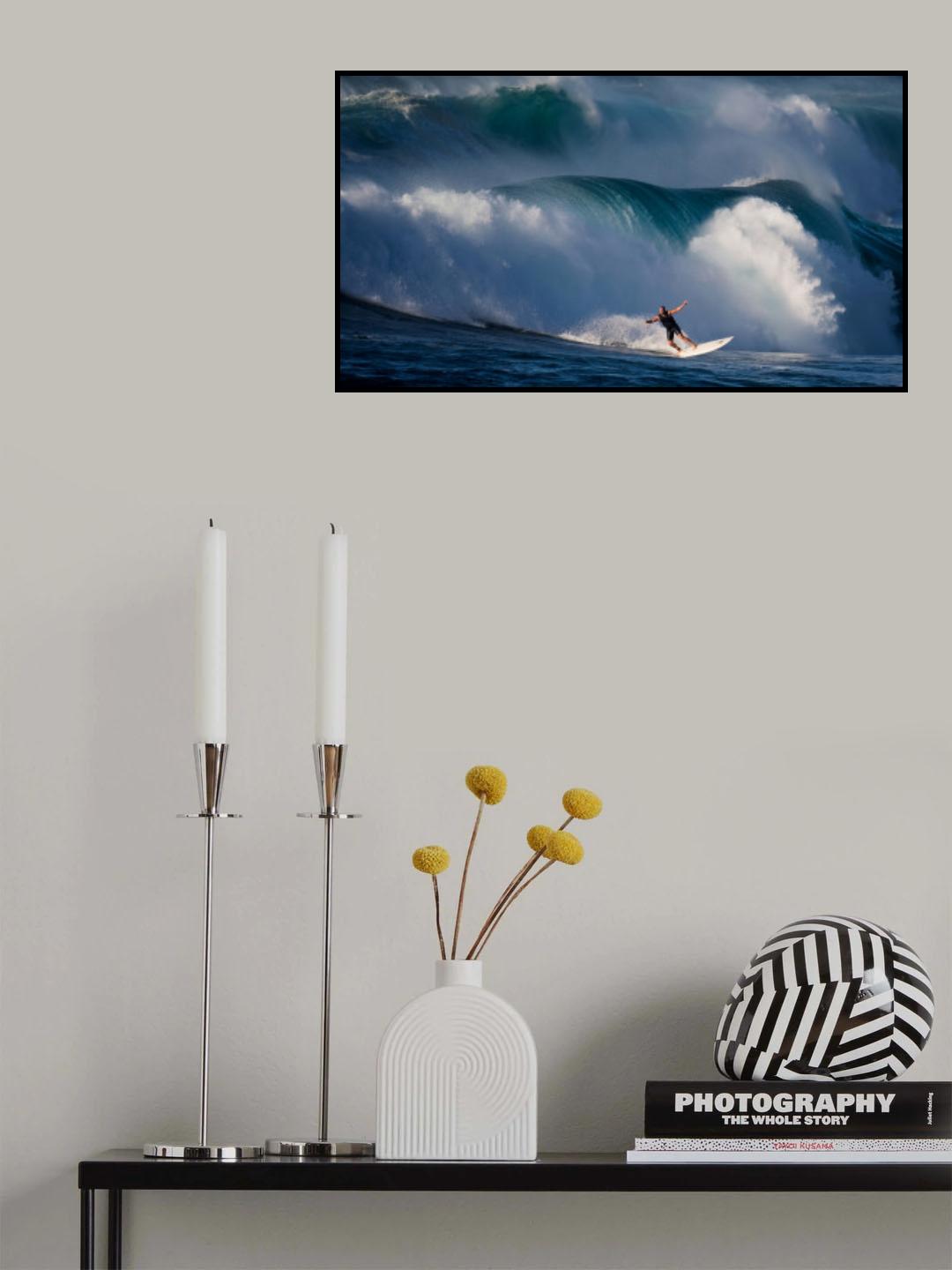 Dancing With Waves Poster och Canvastavla