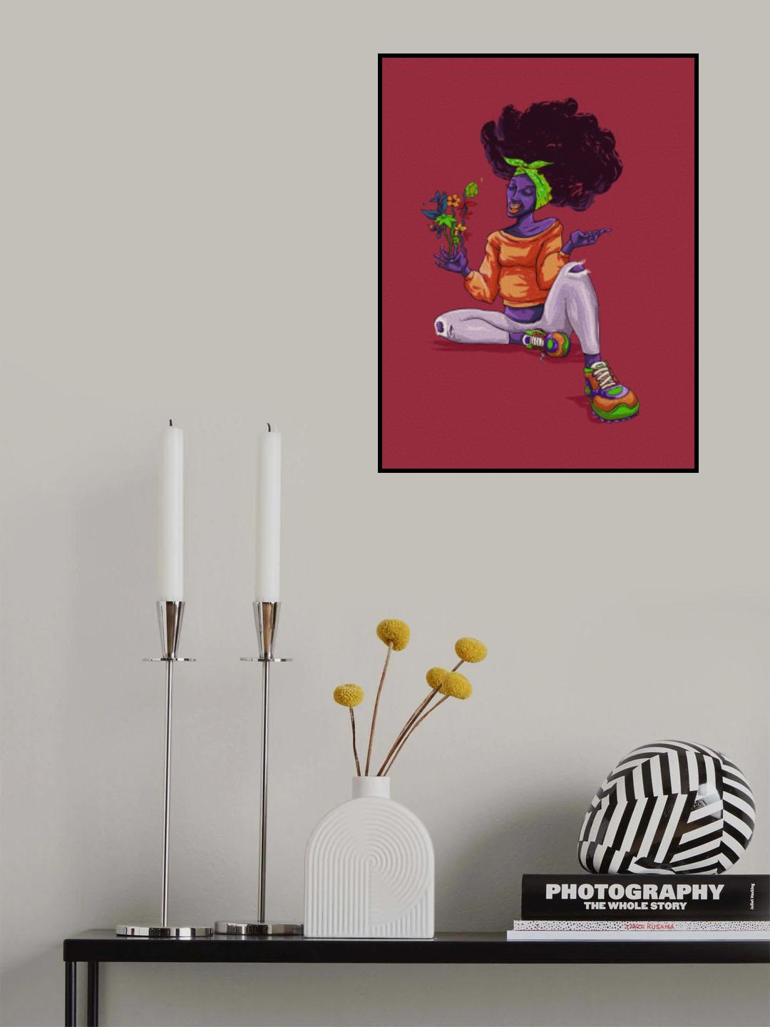 mother nature version 2 Poster och Canvastavla