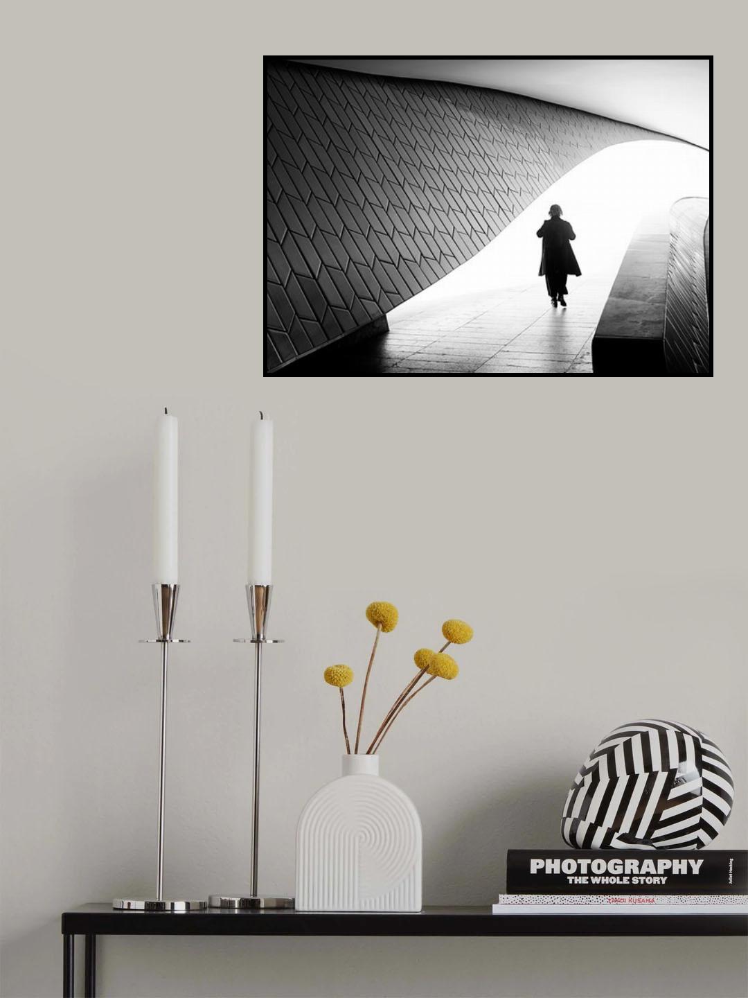 MAAT serie: visitor, exit Poster och Canvastavla