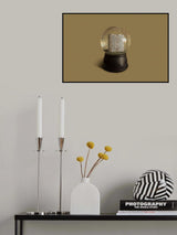 Urban Snow Globe Poster och Canvastavla