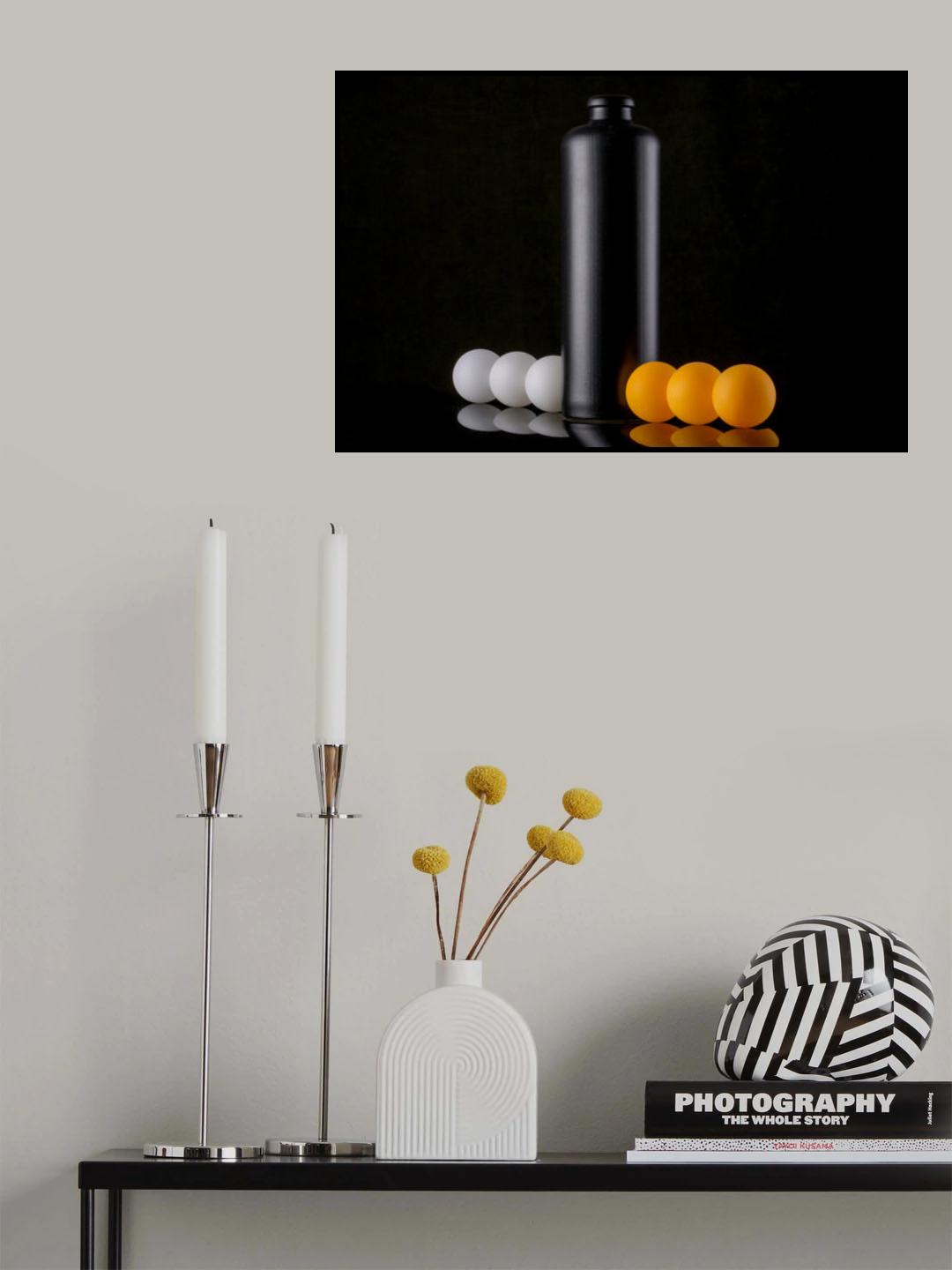 Still Life with Reflection 2 Poster och Canvastavla