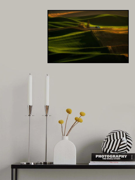 Sunset Light and Shadow Poster och Canvastavla