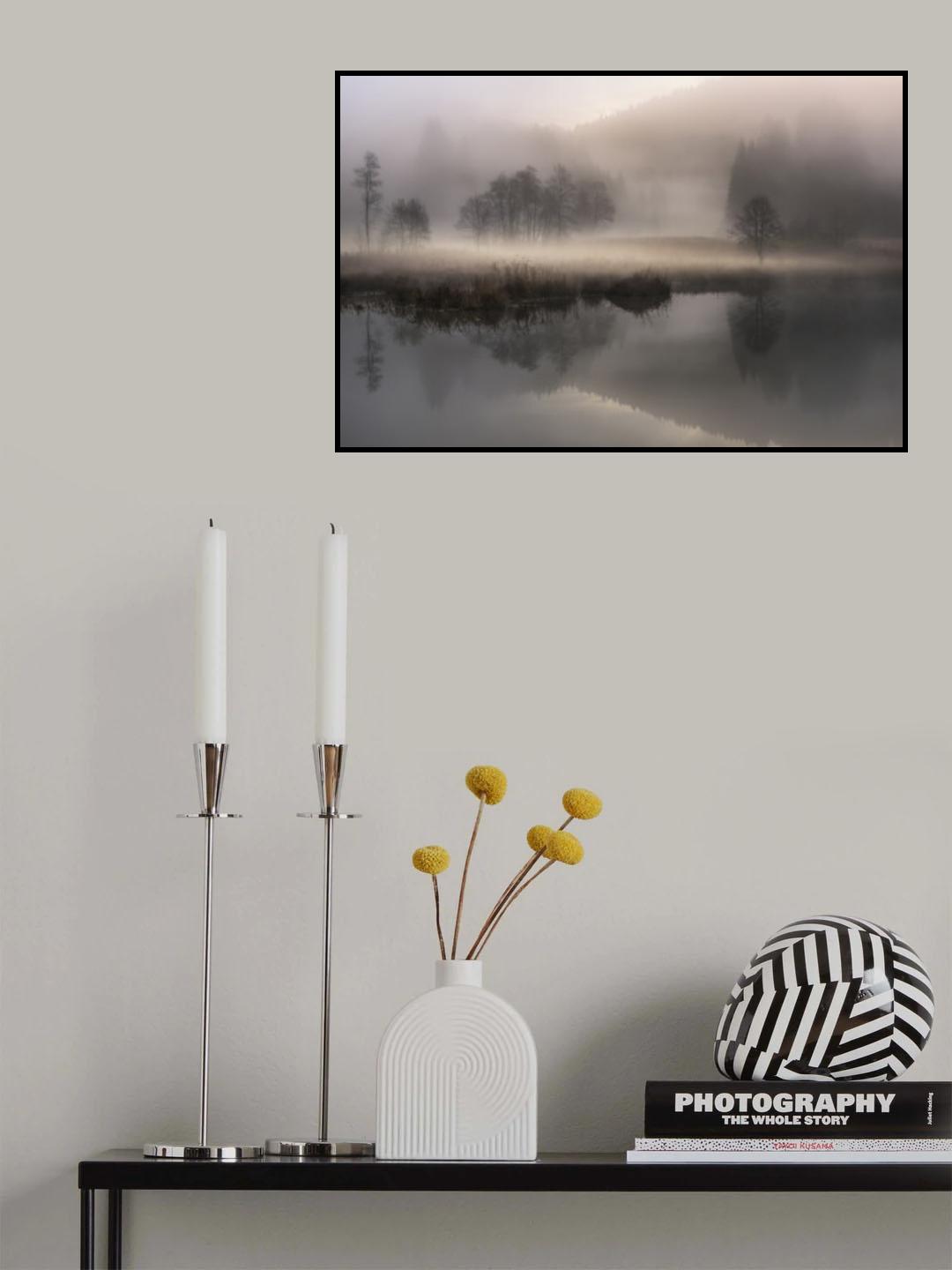 Mystic Morning Poster och Canvastavla