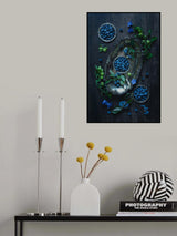 U pick blueberries Poster och Canvastavla