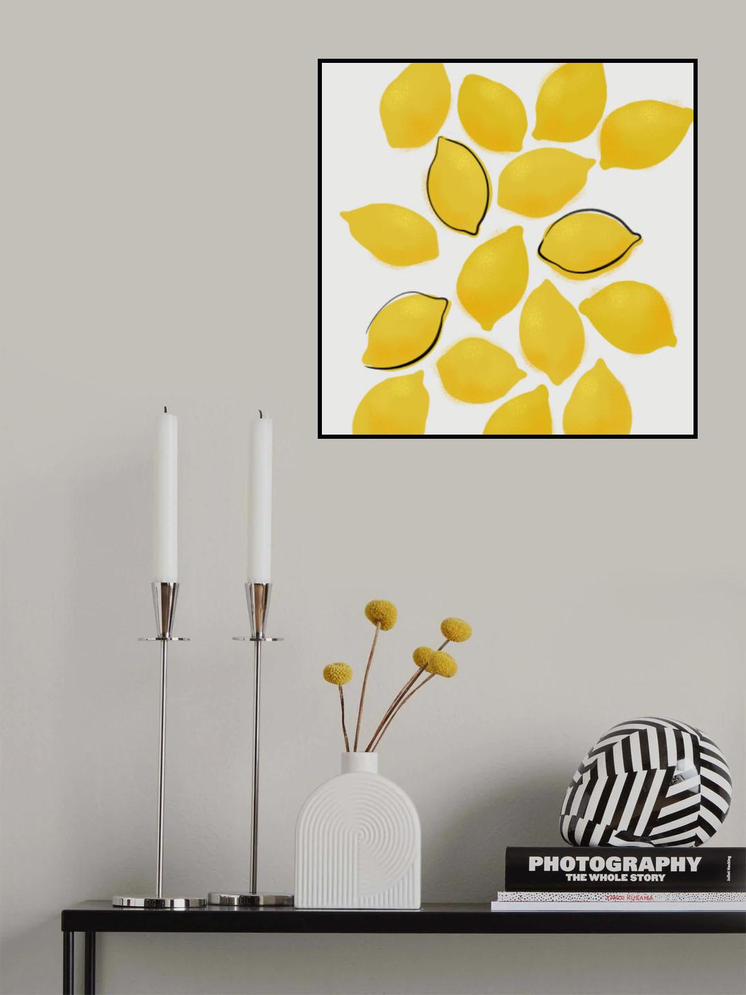 Lemons Poster och Canvastavla