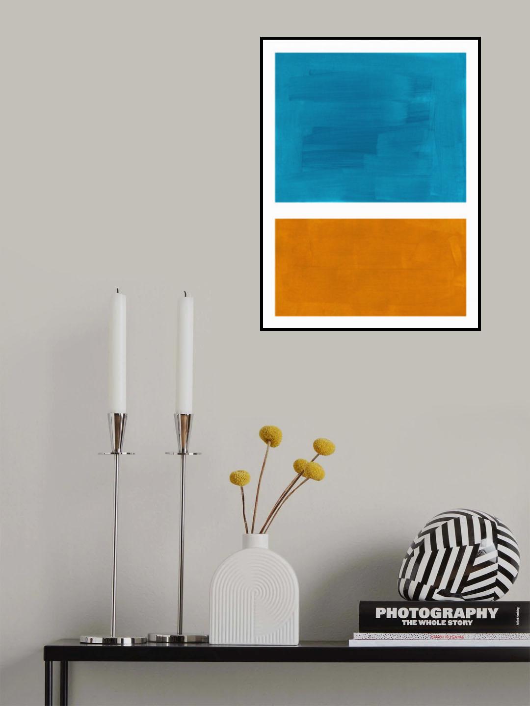 Colourfield 27 Poster och Canvastavla