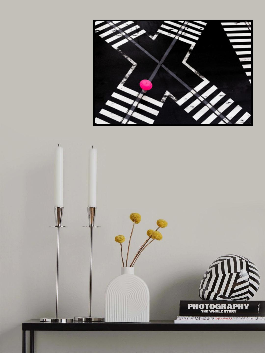 red point Poster och Canvastavla