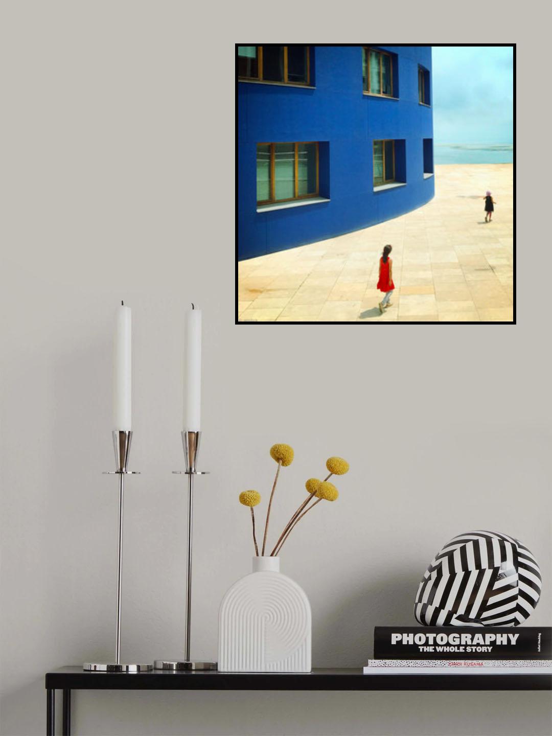 I leave my broken boat in the desert Poster och Canvastavla