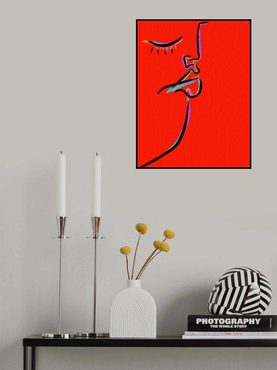 Pea Poster och Canvastavla