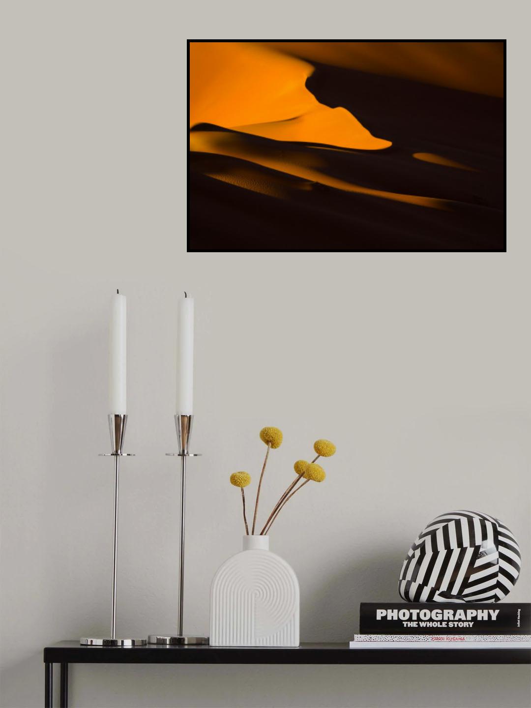 Golden Sand Poster och Canvastavla