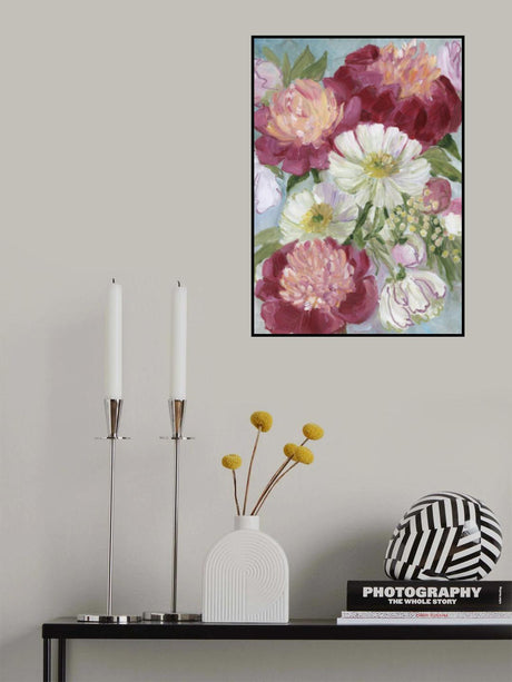 Eleanora painterly florals Poster och Canvastavla