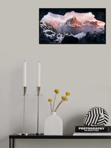 Arctic Cave, Norway Poster och Canvastavla