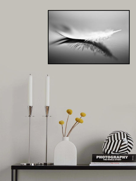 White Poster och Canvastavla