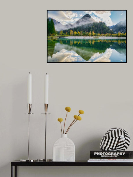 Lake Jasna after Rain shower Poster och Canvastavla