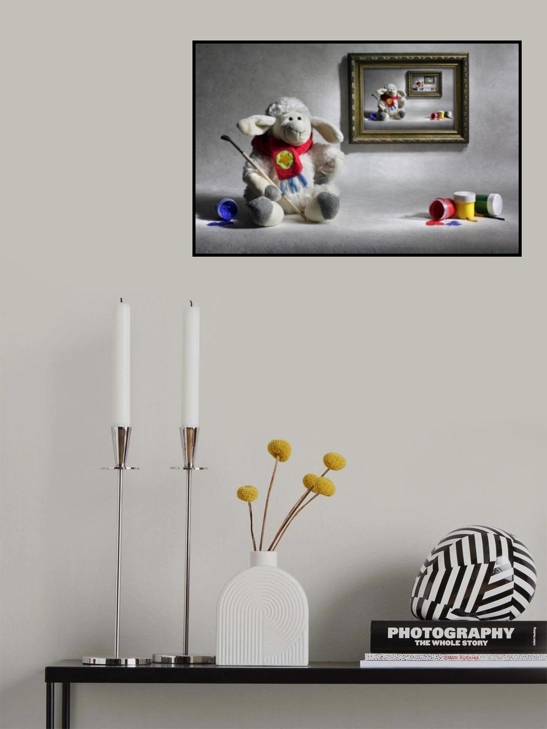 Count sheep before you sleep Poster och Canvastavla