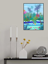 Moroccan Garden Poster och Canvastavla