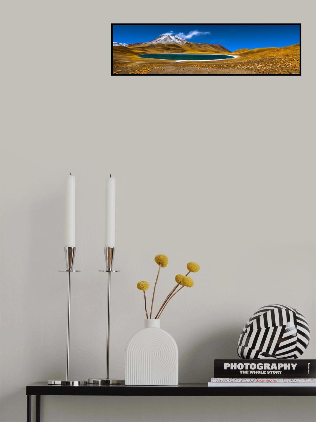 Miscanti Lake II Poster och Canvastavla